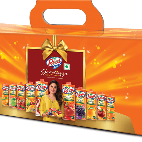 Real Fruit Power Juice Briefcase, 200 ml Pack