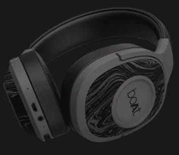 boAt Rockerz 550 Bluetooth Headphone with Mic (Black)