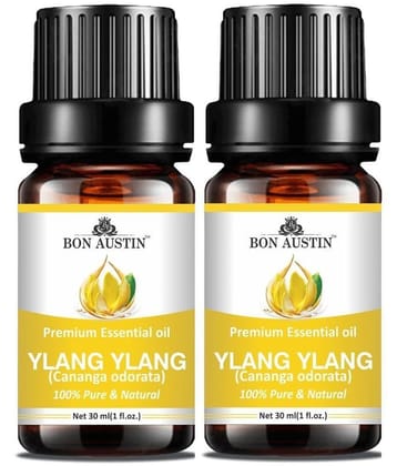 Bon Austin Ylang-Ylang Essential Oil Aromatic 30 mL ( Pack of 2 )