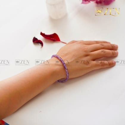 Amethyst Bracelet - 4mm