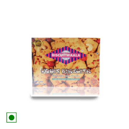 Shalimar's Biscuitwaala Fruit Biscuits, 400 gm Box