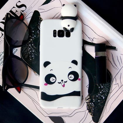 Cute 3D Panda Case-Samsung Galaxy S8 Plus