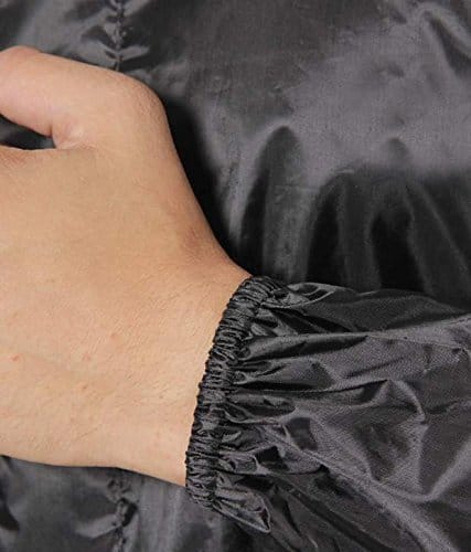 Motoway Salacious Raincoats for Men(Salacious-blk)