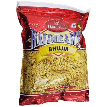 Haldiram's Namkeen - Bhujia Del, 200 G Pouch(Savers Retail)