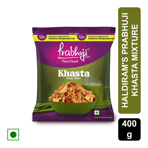 Haldiram's Prabhuji Pure Food Khasta - Crispy Masti, 400 gm Pack