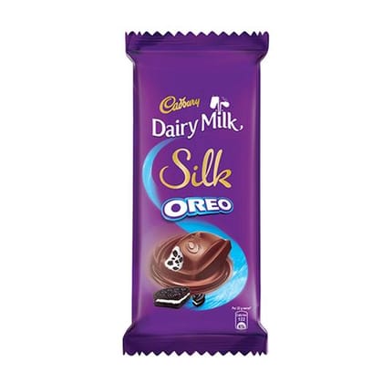 Cadbury Dairy Milk Silk Oreo Chocolate Bar, 130 gm Bar