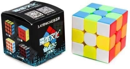 MoYu MFJS MeiLong 3C 3x3x3 High Speed Fantasy Stickerless Magic Puzzle Cube for 4 Years and Up  by Ruhi Fashion India