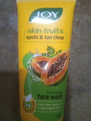 Joy spots & tan clear face wash 50ml