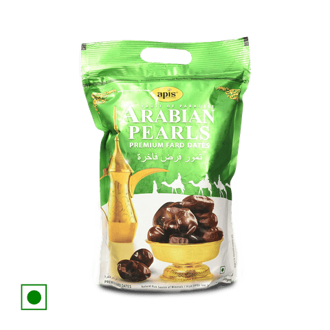Apis Arabian Pearls Premium Fard Dates, 500 gm Pouch