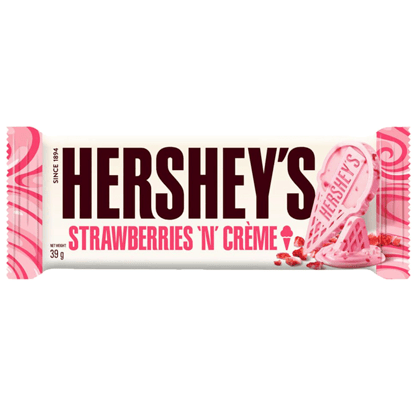 Hershey's Strawberries 'n' Crème Chocolate Bar, 39 gm