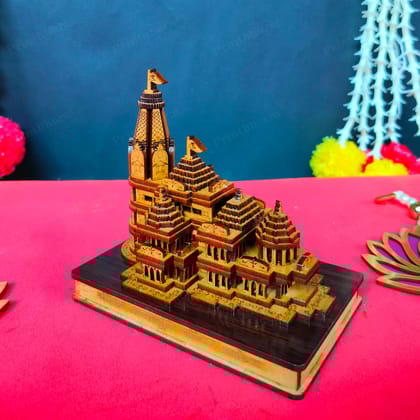 Shree Ram Mandir Wooden Temple, Ayodhya-Pack Of 2