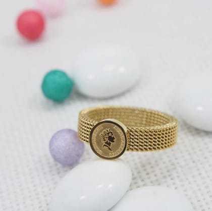 Stainless Steel Gold Plated Bracelet Design