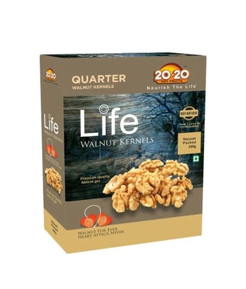 20-20 Dry Fruits Walnuts (Akhrot) 250
