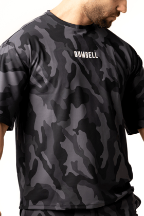 Sigma Oversized Tees - Grey Camo-S