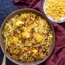 Paneer biryani [4 person]
