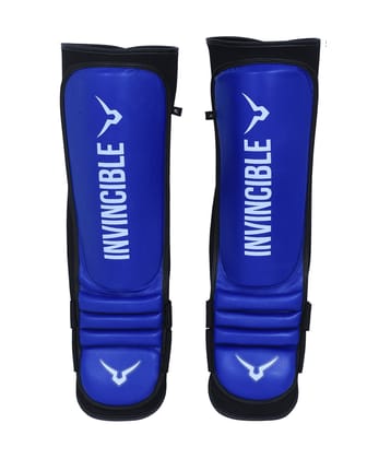 Invincible Pro Shin Guard-Blue_Black / Large