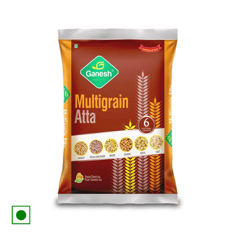 Ganesh Multigrain Atta, 1 kg Pouch