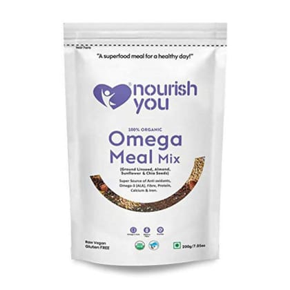 Nourish You H?t Organic H?n H?p Omega Meal Mix Gói 200g