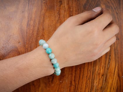 Amazonite  Gemstone Bracelet