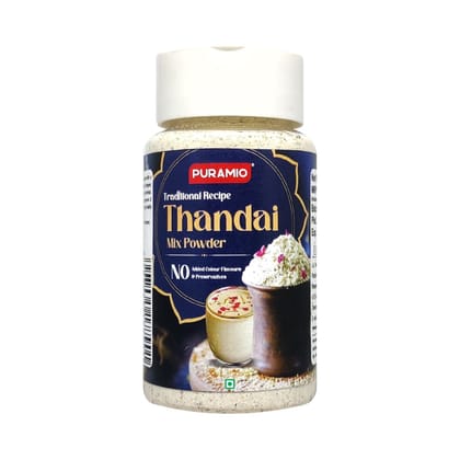 Puramio Traditional Recipe Thandai Drink Mix Powder (Instant Thandai), 100 gm