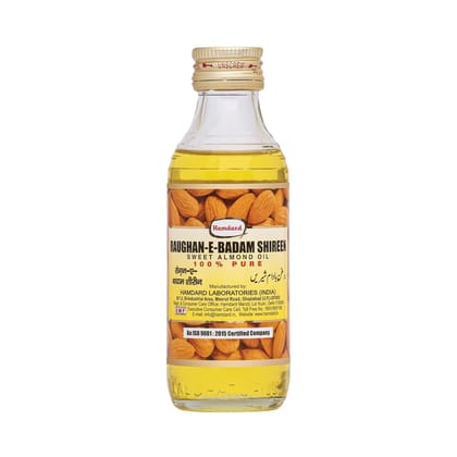 Hamdard Almond Oil - Roghan Badam Shirin, 100 Ml(Savers Retail)