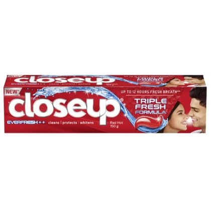 Close Up Toothpaste Ever Fresh Red Hot Gel Red Hot Gel 150g