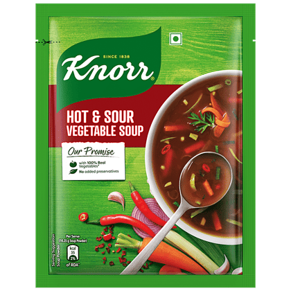 Knorr Classic Hot & Sour Vegetable Soup, 43 G (Pack Of 8)