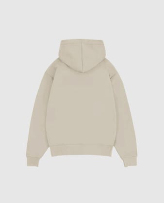 Greige Oversized Hoodie-S / Greige / 340 GSM || 100% Cotton