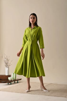 Eleanor Solid Dress | Relove-XS / 34017