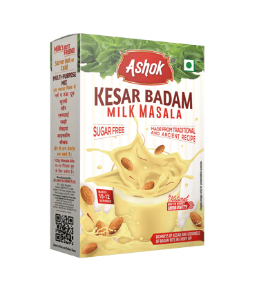 Ashok Sugar free Kesar Badam Milk Masala 