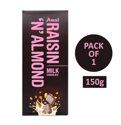 Amul Raisin ‘N’ Almond, 150 gm