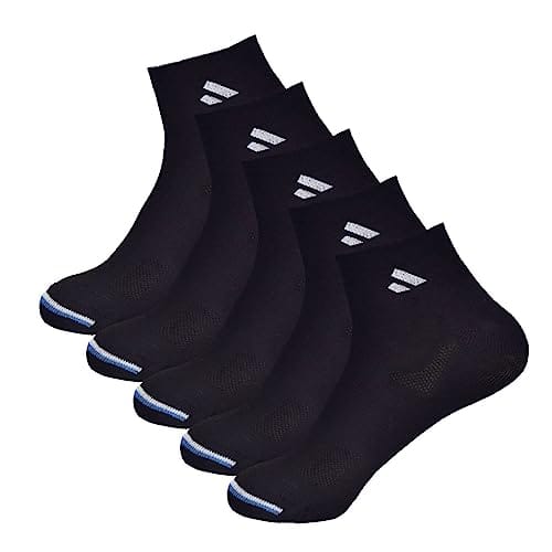 HAYBERG 5 Pairs Men and Women Solid Ankle Length Socks SJW-1003