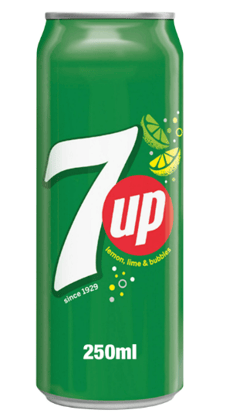 7UP 7 Up Can 250 Ml