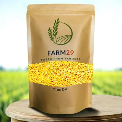 FARM 29 Pesticide-Free Unpolished Chana Dal (500 gm)