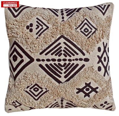 16" bohemian Cushion Cover -ikkigai-16 x 16 inches