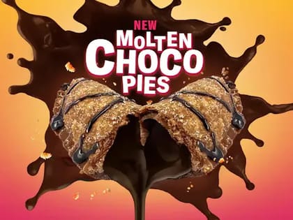 Taco Bell Molten Choco Pie 4 Pieces