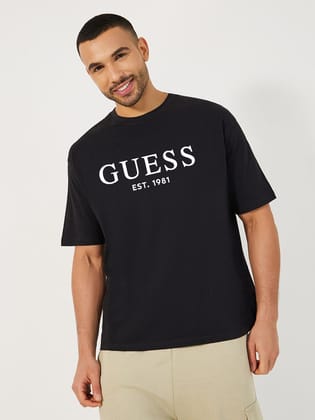 Mens OverSize Printed T-Shirts_(Black)-S