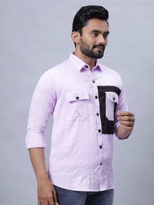 Men Relaxed Opaque Striped Casual Shirt