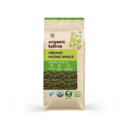 Organic Moong Whole 1kg