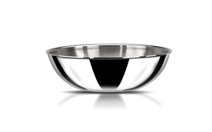Stahl Triply Stainless Steel Artisan Tasla - Durable & Versatile Cookware for Your Kitchen (Size - 20cm/1.6ltr) by Mahavir Home Store