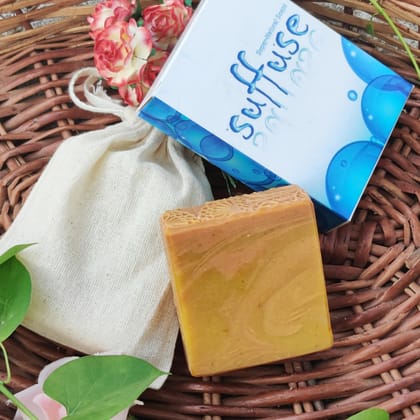Suffuse Milk Saffron & Turmeric Cold Process Soap