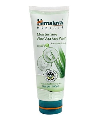 Himalaya Moisturizing Aloevera Face Wash (Pack Of 5)(Savers Retail)