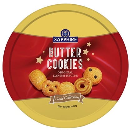 Sapphire Butter Cookies Gold Collection, 400 gm