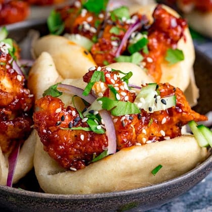 Korean Fried Chicken Bao