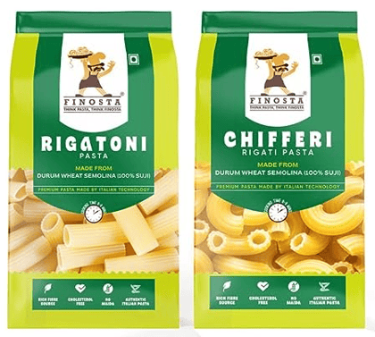 Finosta Rigatoni And Chifferi, Combo Pack of 2