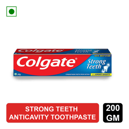 Colgate Strong Teeth Toothpaste, 200 gm Box