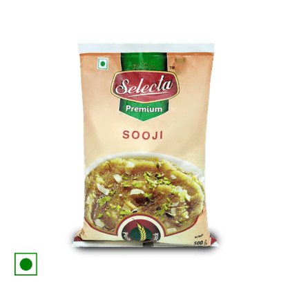 Selecta Premium Sooji, 500 gm Pouch