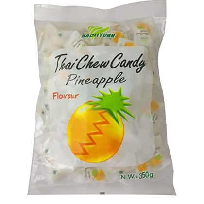Haoliyuan Thai Chew Candy Pineapple, 350 gm