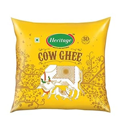 Heritage Cow Ghee Poly Pouch 500 ml