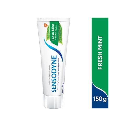 Sensodyne Fresh Mint Toothpaste, 150 gm Pack